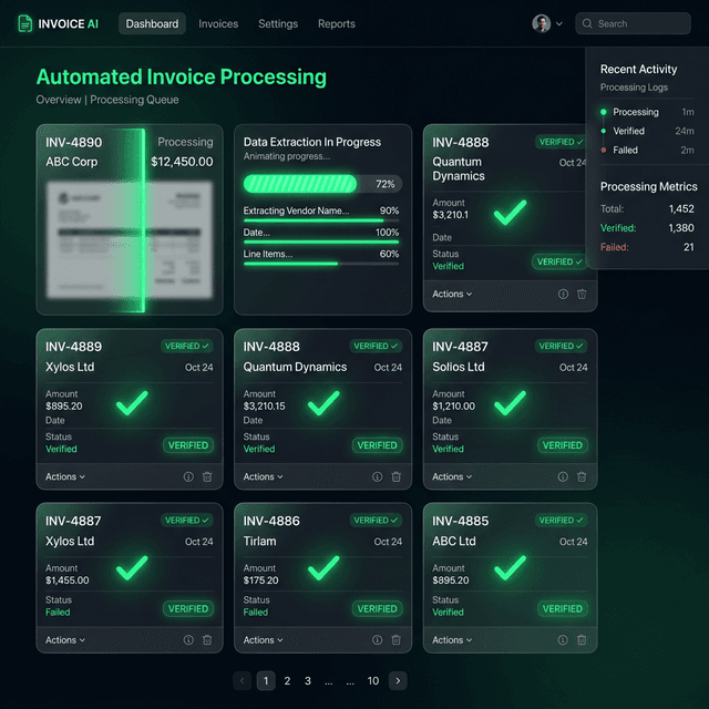 Automated Invoice Processing